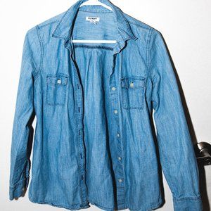 Jean Button Up Shirt